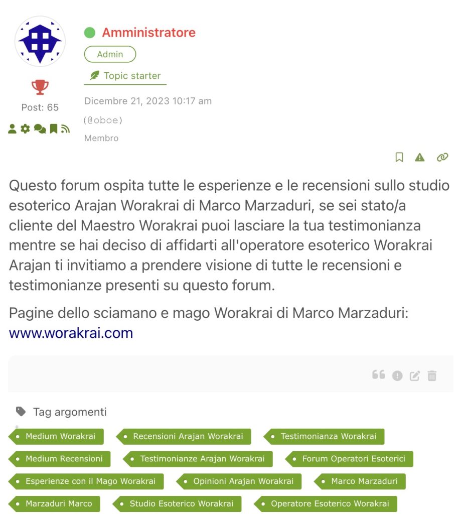 Arajan Worakrai Legamenti d'amore Recensioni